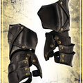 Ashwalker Gauntlets Leather Bracers Les Artisans d'Azure 