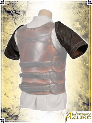 Wildwalker Leather Sleeves Leather Pauldrons Les Artisans d'Azure 