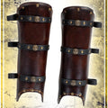 Legion Greaves Leather Greaves Les Artisans d'Azure 