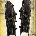 Ashwalker Greaves Leather Greaves Les Artisans d'Azure 