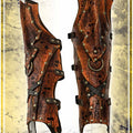 Wildwalker Greaves Leather Greaves Les Artisans d'Azure 