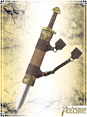 Man-at-Arms' Scabbard - Short Deluxe Scabbards Les Artisans d'Azure 