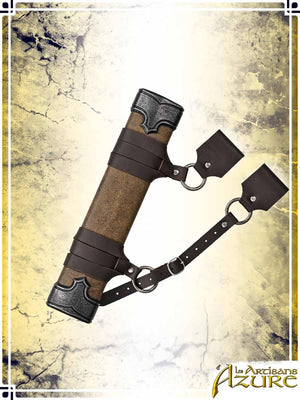 Man-at-Arms' Scabbard - Short Deluxe Scabbards Les Artisans d'Azure 