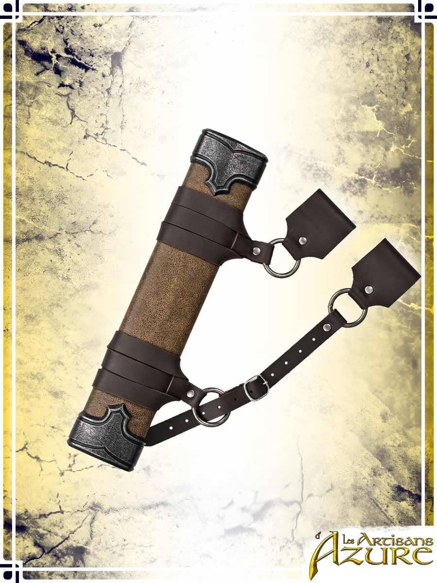 Man-at-Arms' Scabbard - Short Deluxe Scabbards Les Artisans d'Azure 