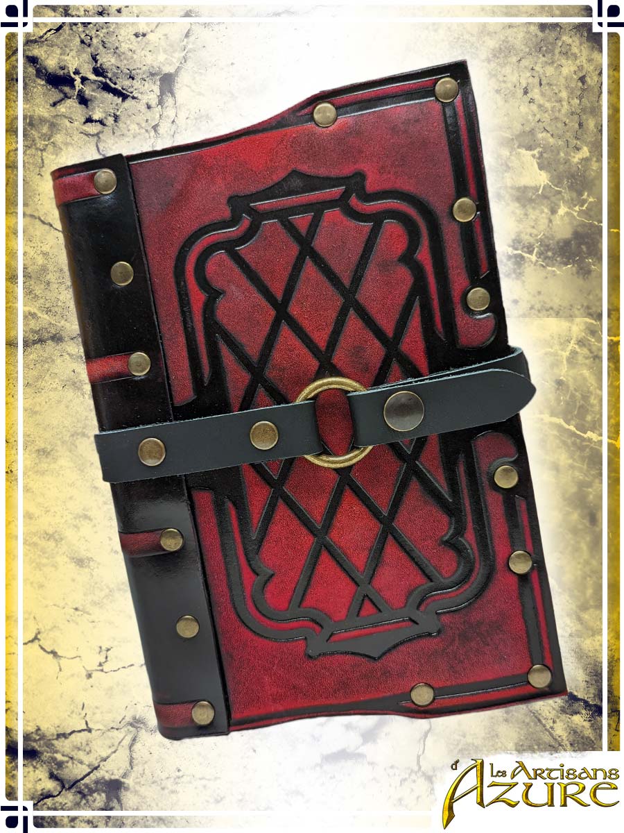 Book of Knowledge Spellbooks Les Artisans d'Azure Red 