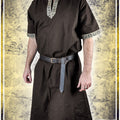 Tunic with Trims Richard Tunics Leonardo Carbone Medium Brown 