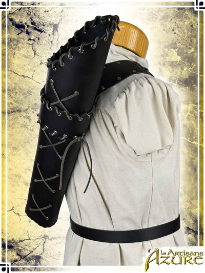 Laced Quiver Quivers Les Artisans d'Azure Black Right Hand 