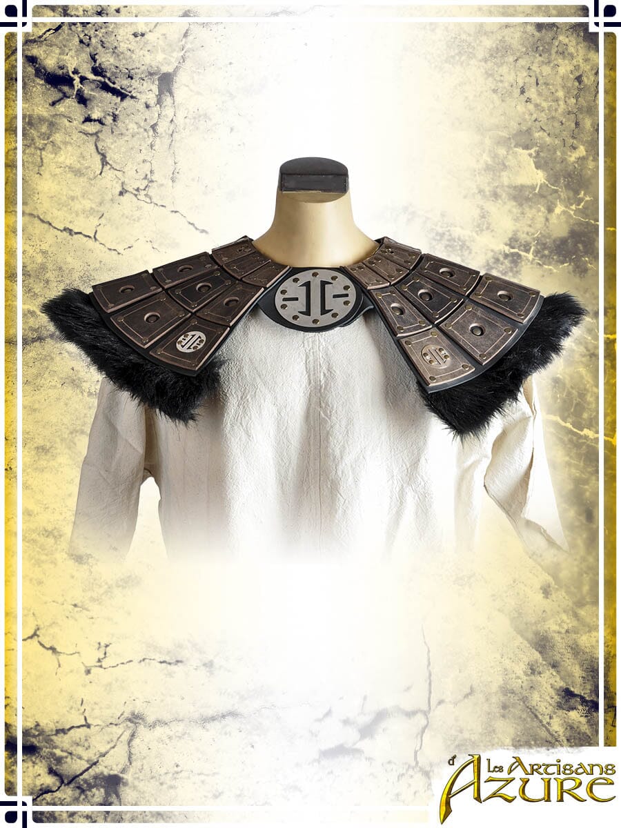 Nomad Pauldrons Leather Pauldrons Les Artisans d'Azure 