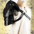Assassin Mighty Pauldron Leather Pauldrons Les Artisans d'Azure 