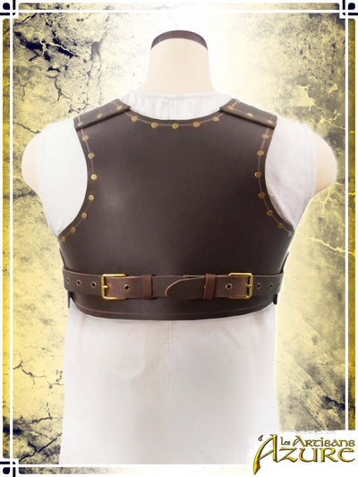 Classic Armor - Torso Leather Armors Les Artisans d'Azure XLarge Brown Short