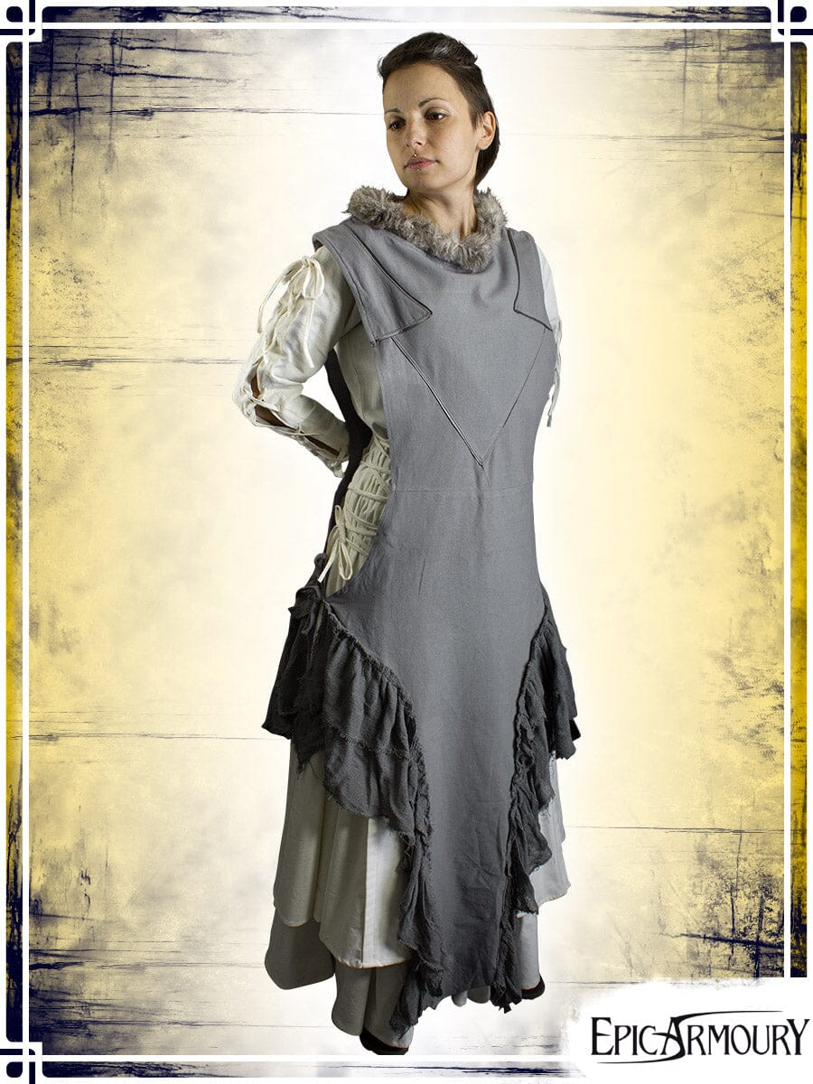 Raven Dress Dresses Epic Armoury Small Grey 