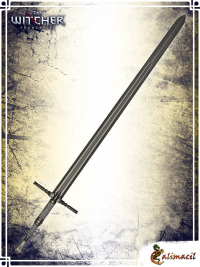 Geralt's Steel Sword - The Witcher Two Handed Swords Calimacil 