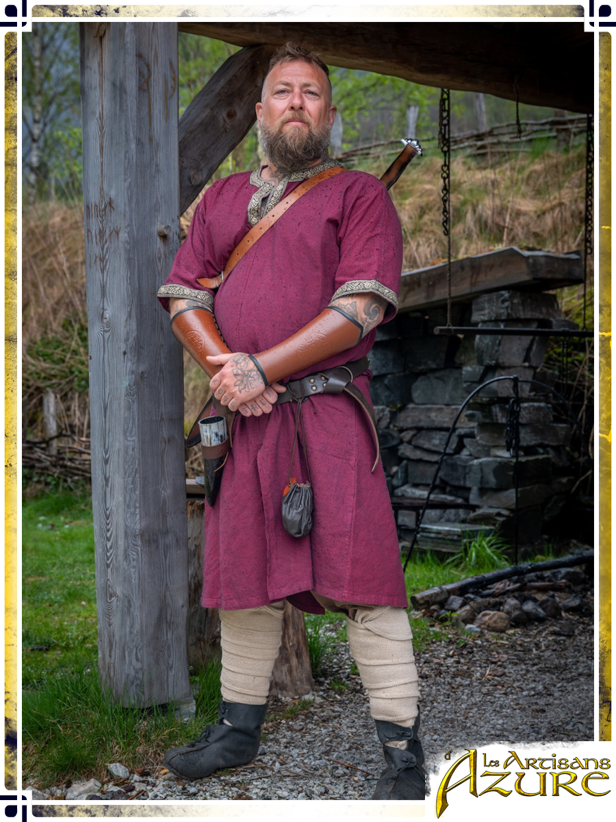 Tunic with Trims Richard Tunics Leonardo Carbone Small Red 