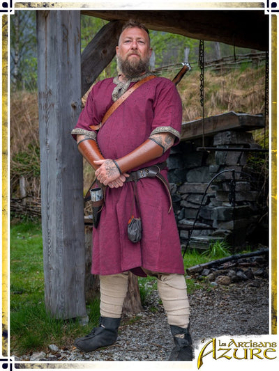 Tunic with Trims Richard Tunics Leonardo Carbone Small Red 