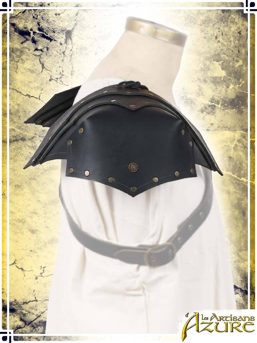 Beaufort Pauldrons Leather Pauldrons Les Artisans d'Azure 