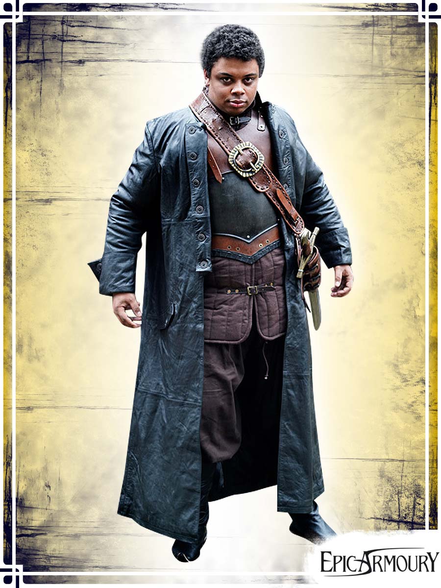 Leather Hellsing Coat Coats & Robes Epic Armoury Black leather Medium 