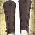 Borge Greaves Leather Greaves Les Artisans d'Azure 