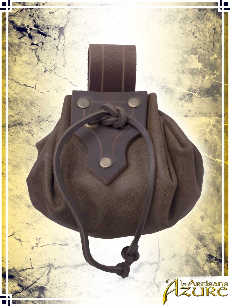 Simple Pouch Pouches & Bags Les Artisans d'Azure Brown 
