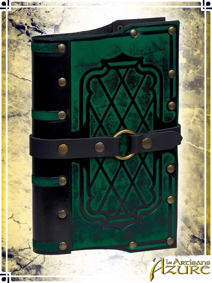 Book of Knowledge Spellbooks Les Artisans d'Azure Green 