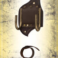 Back Scabbard with Hooks Scabbards Les Artisans d'Azure 