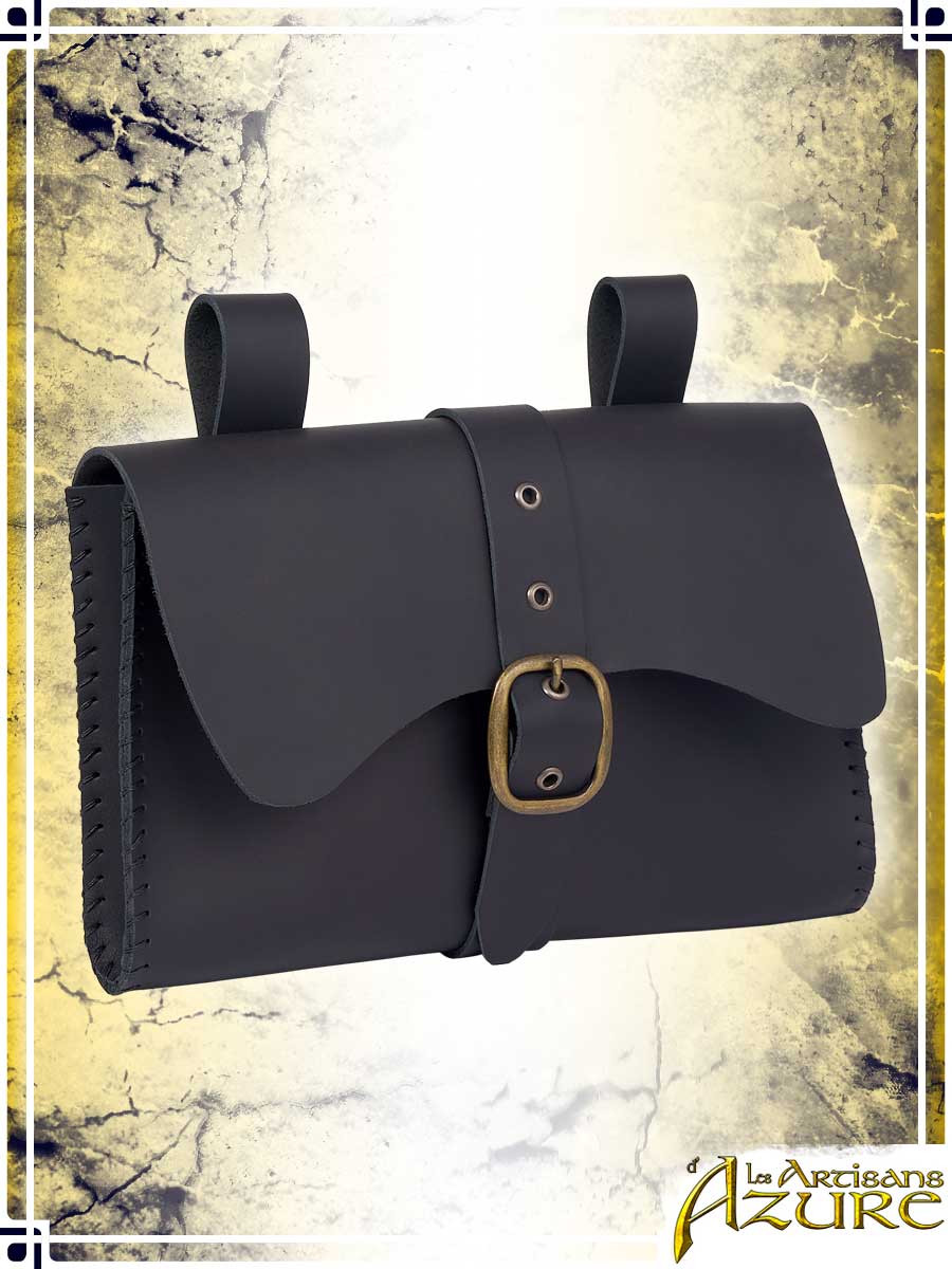 Spellbook pouch Pouches & Bags Les Artisans d'Azure Black 