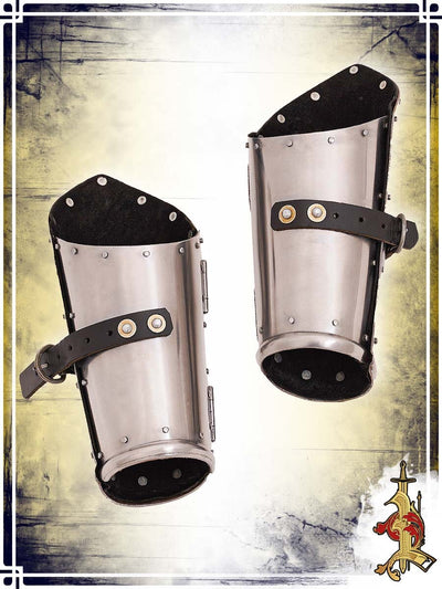 Hinged Bracers 16ga Plate Bracers Lord of Battles 