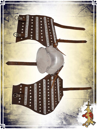 Brigandine Arm Armour Full Arms & Elbows Lord of Battles 