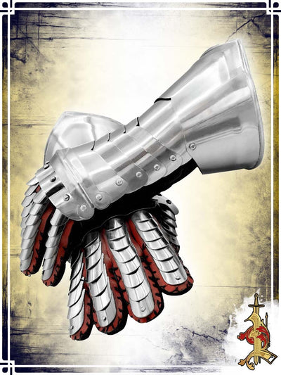 Squadron Gauntlets 16ga Plate Bracers Lord of Battles 