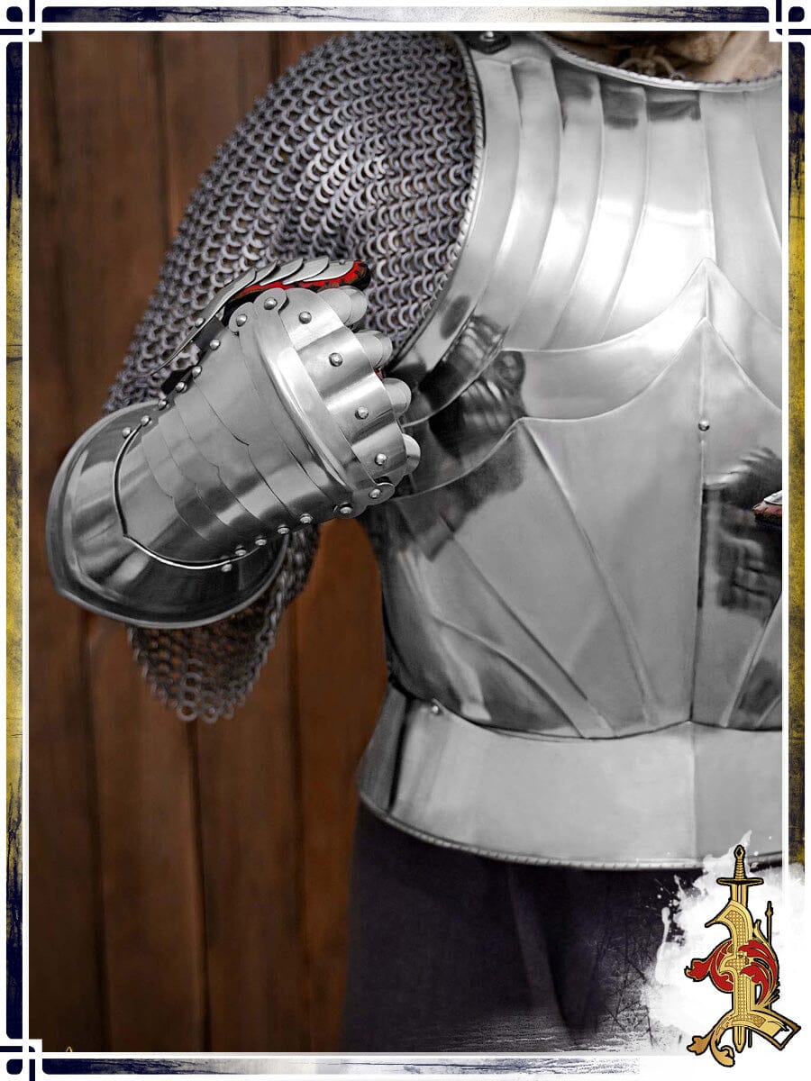 Squadron Gauntlets 16ga Plate Bracers Lord of Battles 