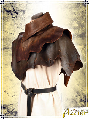 Hunter's High Collar Hoods Les Artisans d'Azure Brown 