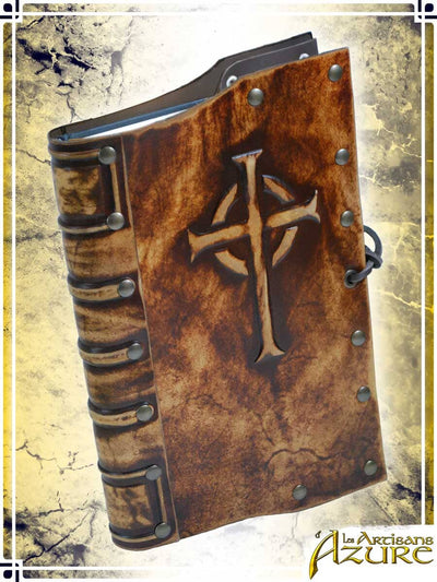 Priest Book Spellbooks Les Artisans d'Azure Brown 