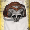 Wildwalker Skull Pauldron Leather Pauldrons Les Artisans d'Azure 