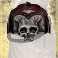Bloodwalker Skull Pauldron Leather Pauldrons Les Artisans d'Azure 