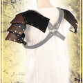Mercenary Pauldrons Leather Pauldrons Les Artisans d'Azure Black|Brown 