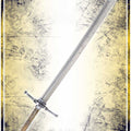 Kriegsmesser Swords (Web) Ateliers Nemesis - Athena Bastard Notched Finish 