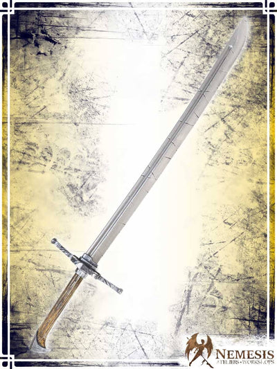 Kriegsmesser Swords (Web) Ateliers Nemesis - Athena Bastard Notched Finish 