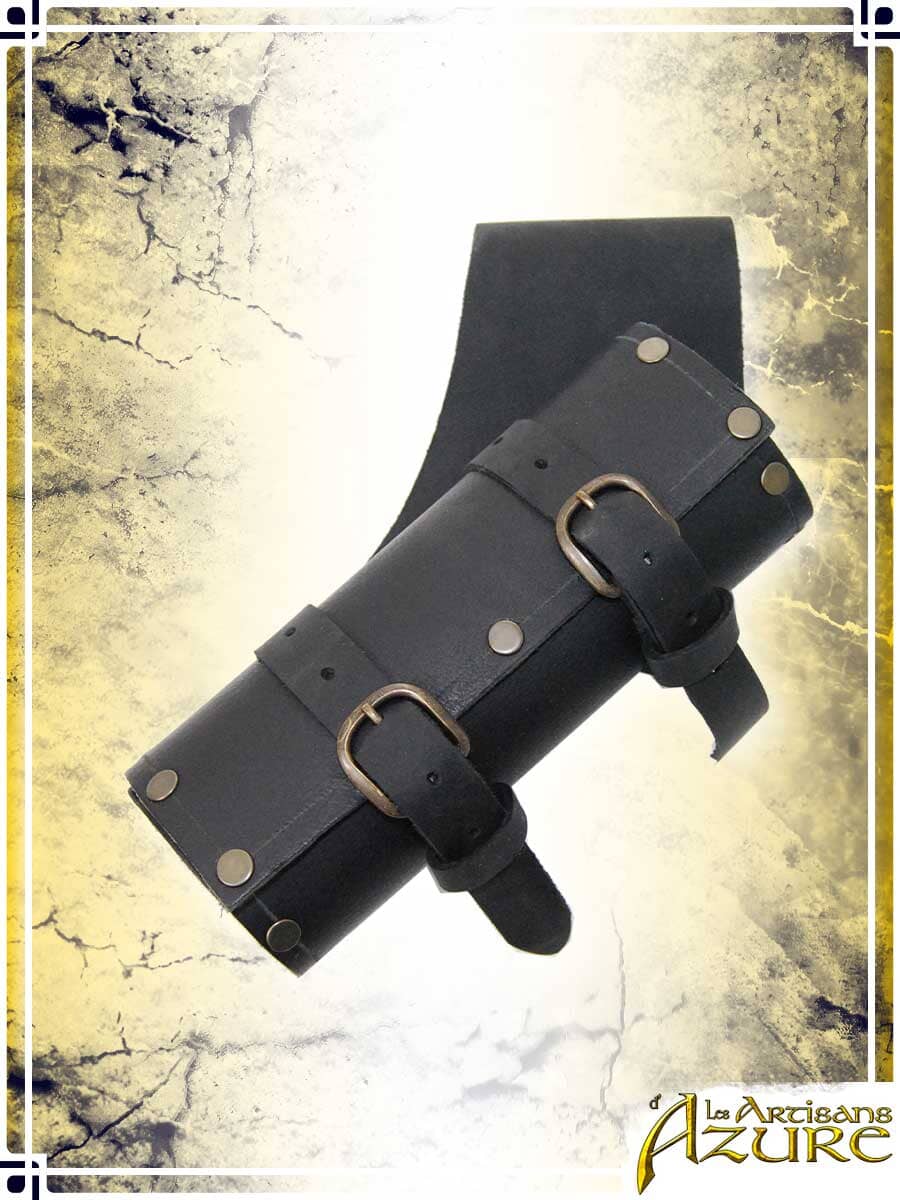 Medium Scabbard Scabbards Les Artisans d'Azure Black Left Hand 