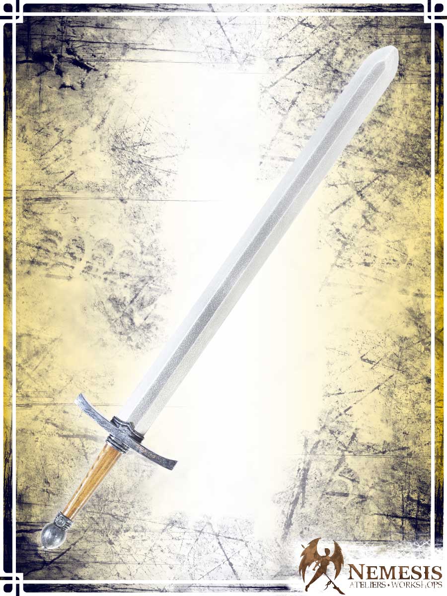 Knight's Sword Swords (Web) Ateliers Nemesis - Athena Classic Steel Medium Wooden Handle