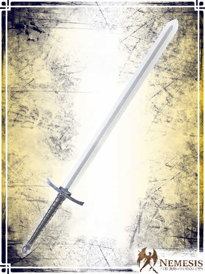 Knight's Sword Swords (Web) Ateliers Nemesis - Athena Classic Steel Bastard Wood|Leather Handle