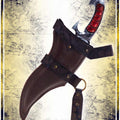 Athena Scabbard - Ritual Knife Deluxe Scabbards Ateliers Nemesis - Athena 