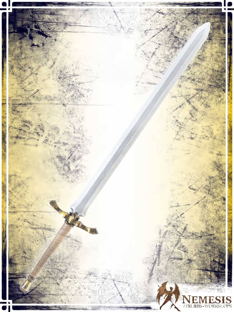 Noble's Sword Swords (Web) Ateliers Nemesis - Athena Classic Brass Bastard Wood|Leather Handle