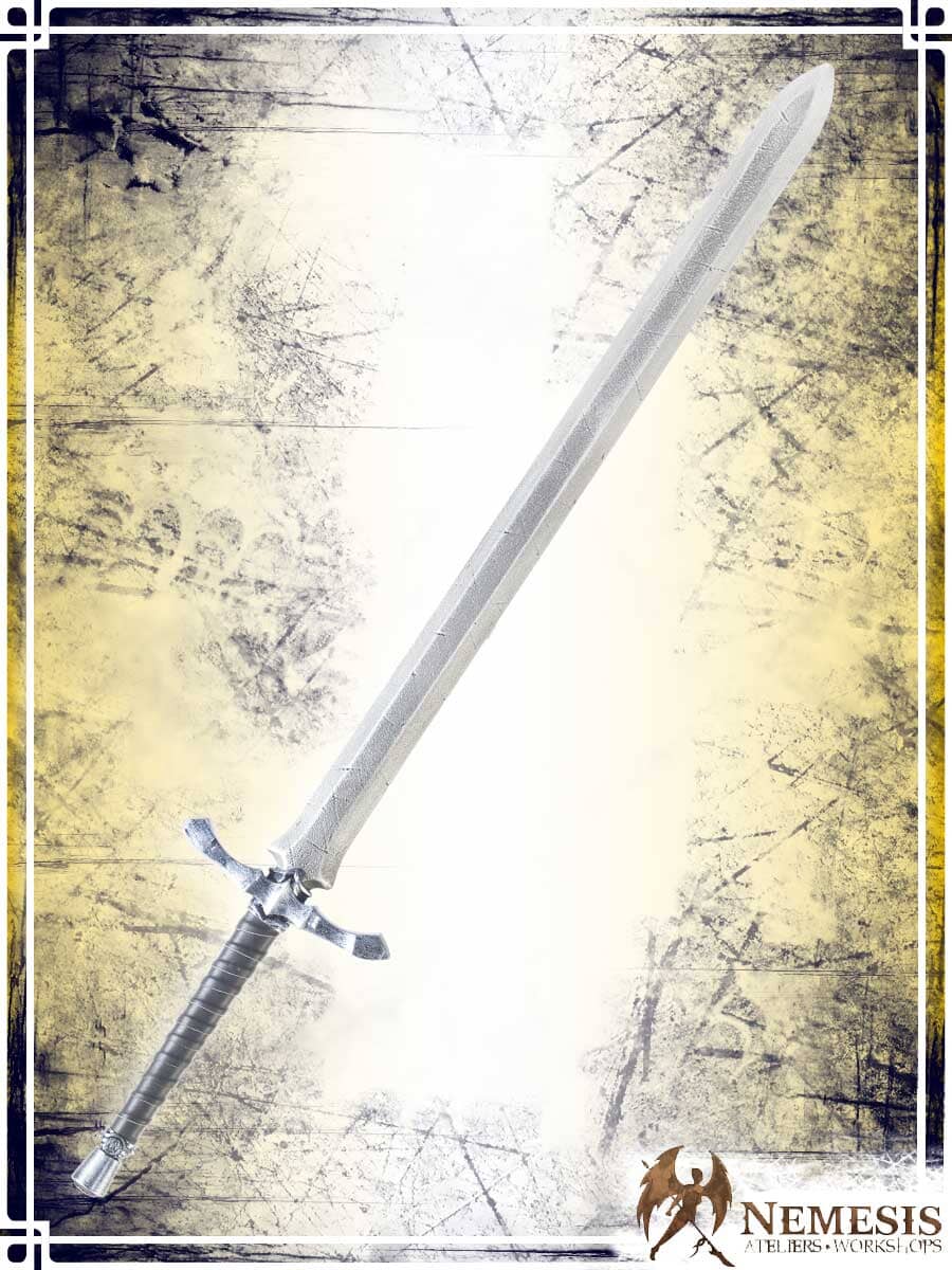 Noble's Sword Swords (Web) Ateliers Nemesis - Athena Notched Steel Bastard Wood|Leather Handle