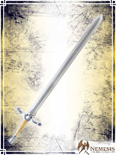 Noble's Sword Swords (Web) Ateliers Nemesis - Athena Notched Steel Long Wooden Handle