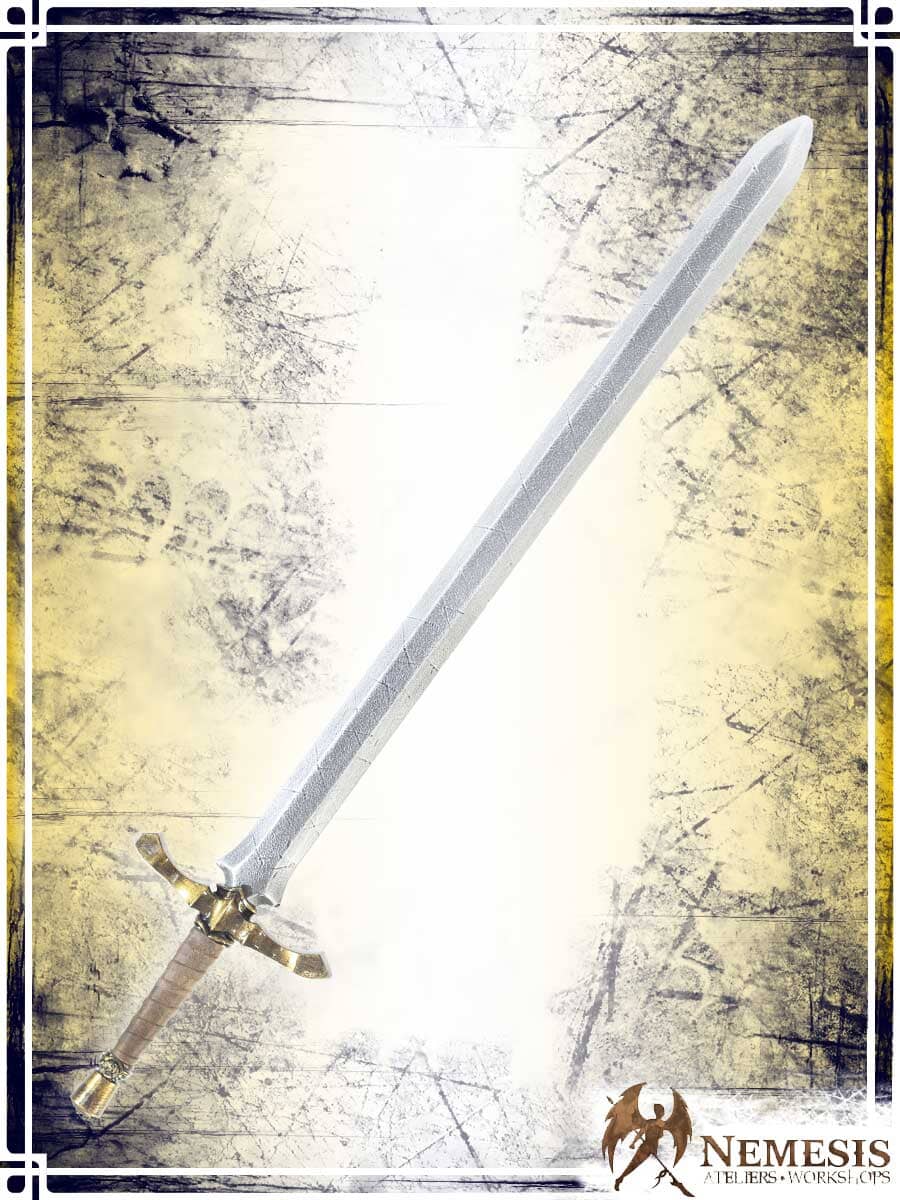 Noble's Sword Swords (Web) Ateliers Nemesis - Athena Notched Brass Long Wood|Leather Handle