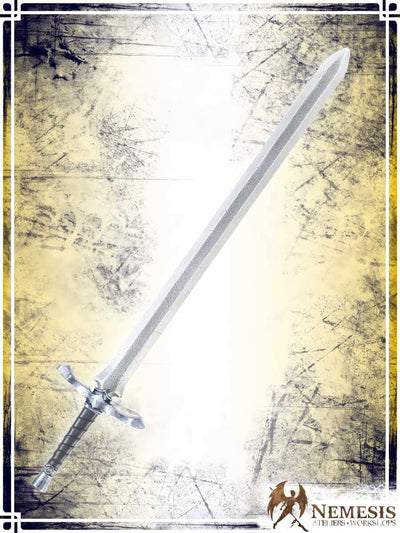 Noble's Sword Swords (Web) Ateliers Nemesis - Athena Notched Steel Long Wood|Leather Handle