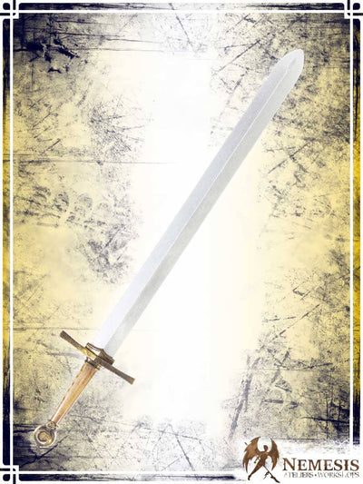 Templar's Sword Swords (Web) Ateliers Nemesis - Athena Classic Brass Medium Wooden Handle