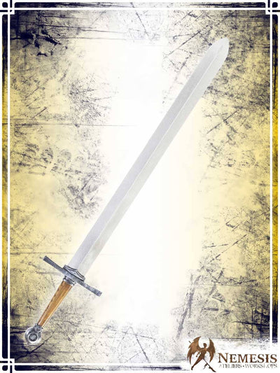 Templar's Sword Swords (Web) Ateliers Nemesis - Athena Classic Steel Medium Wooden Handle
