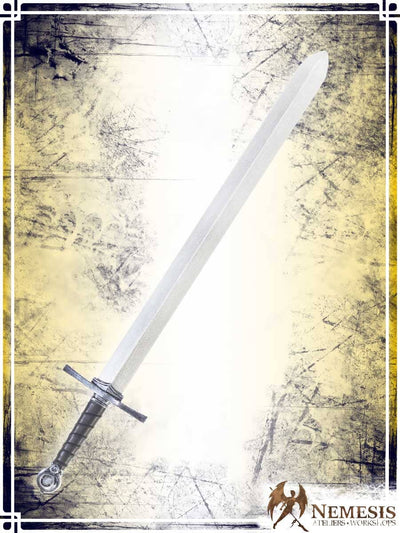 Templar's Sword Swords (Web) Ateliers Nemesis - Athena Classic Steel Medium Wood|Leather Handle