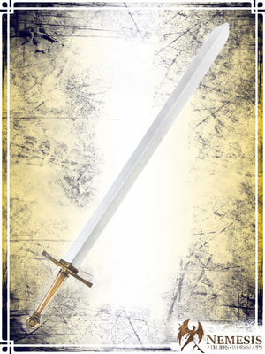 Templar's Sword Swords (Web) Ateliers Nemesis - Athena Classic Brass Long Wooden Handle