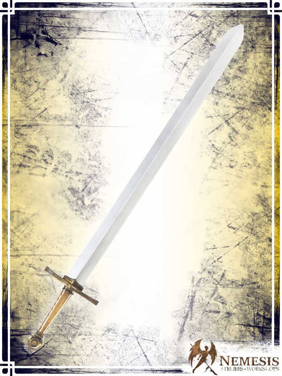 Templar's Sword Swords (Web) Ateliers Nemesis - Athena Classic Brass Long Wooden Handle